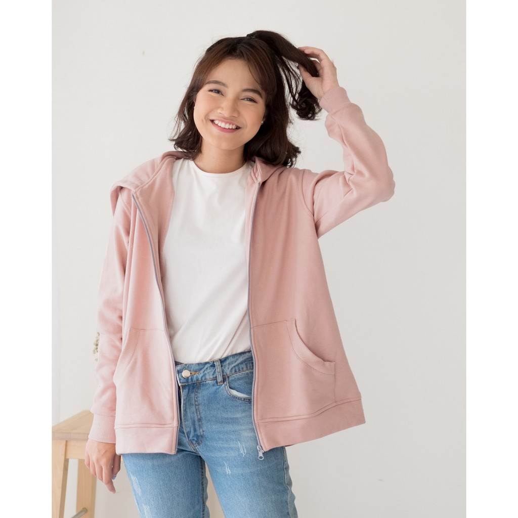 Myrubylicious REABETSOE HOODED JACKET-DUSTY PINK