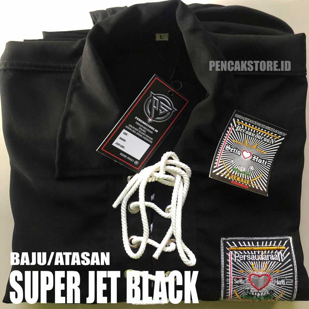 SAKRAL PSHT SUPER JETBLACK ORIGINAL(halus) polos sakral murah sakral jetblack original