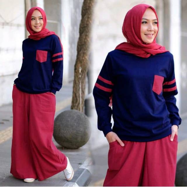 Baju Muslim Wanita Setelan Kyara Baju Setelan Santai