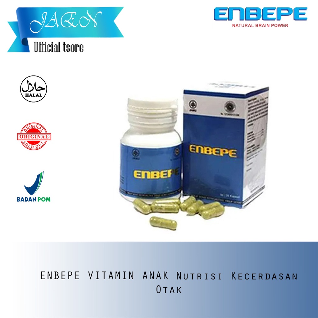 ENBEPE VITAMIN ANAK Nutrisi Kecerdasan Otak Original NASA