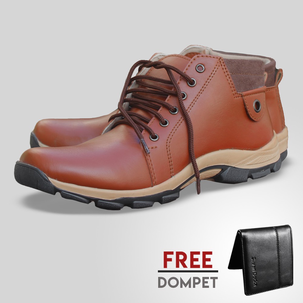 Sepatu Casual Pria Sepatu Kasual Boots Sepatu Casual Boot Sepatu Boot Bot Bots Pria D-WR022T