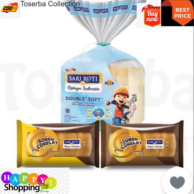 

Toserba Collection Roti Sari Roti Sari roti promo paket liburan 4 Bandung - Cimahi