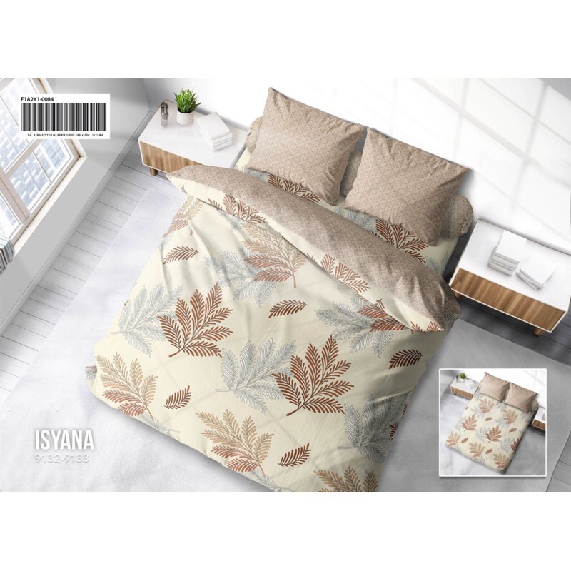 Sprei MY LOVE ukuran 160x200 Queen Motif Terbaru (Bisa COD) tinggi 30cm