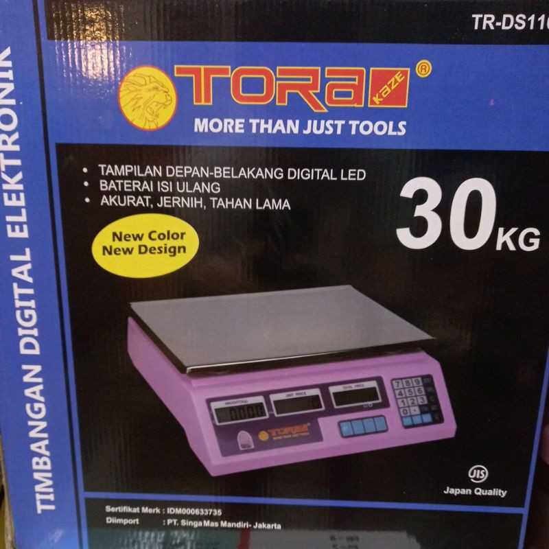 Timbangan Digital Tora 30kg