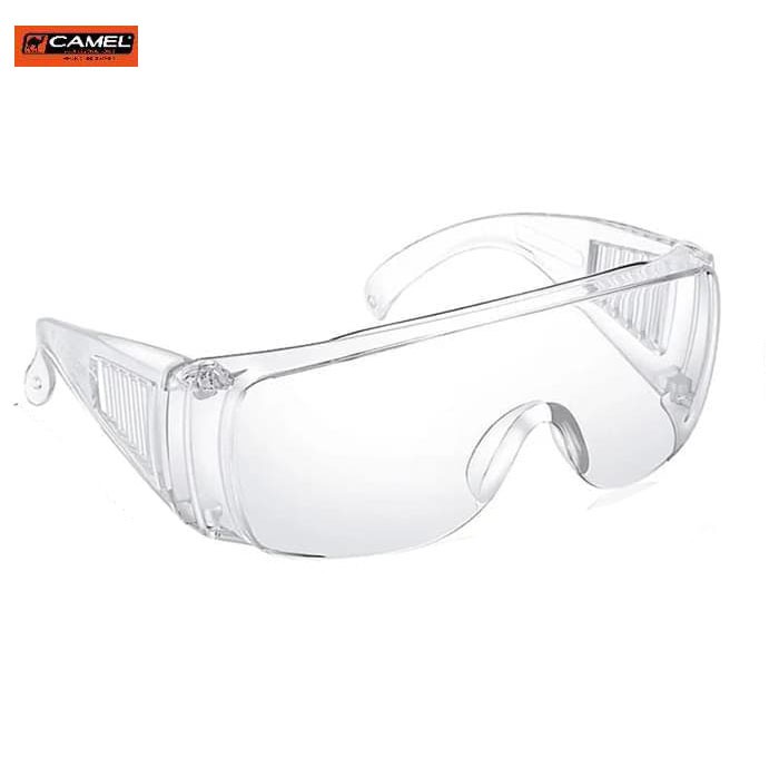 Camel Kacamata Sporty Pengaman Pelindung Mata Safety Goggles Transparant