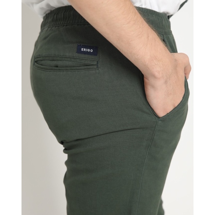 Jual Celana Unisex Erigo Jogger Pants Locke Katun Emerald Shopee