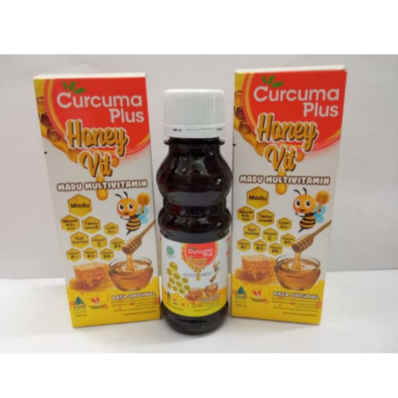 Soho Curcuma Plus Honey Vit Jeruk 100 ml Suplemen Kesehatan Anak