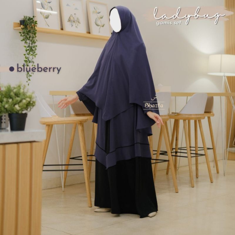 ladybug gamis set by shazfa