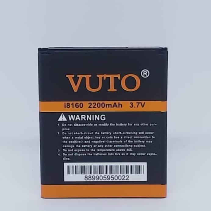 Baterai Vuto Samsung S3 Mini / Ace 2 / Z2 / J1 Mini / 8190 / 8160 F2B4