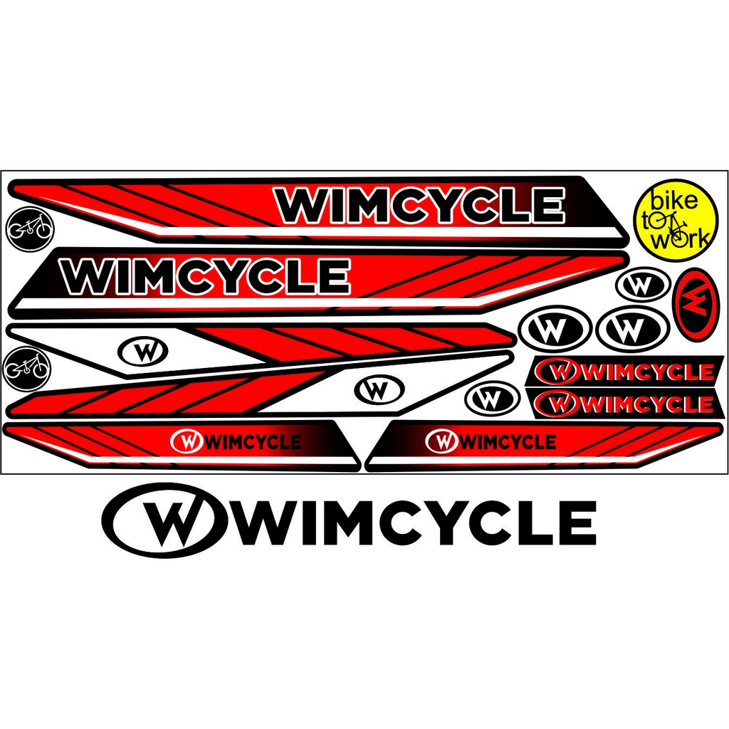striping all SEPEDA BIKE WIMCYCLE ART STRIPING