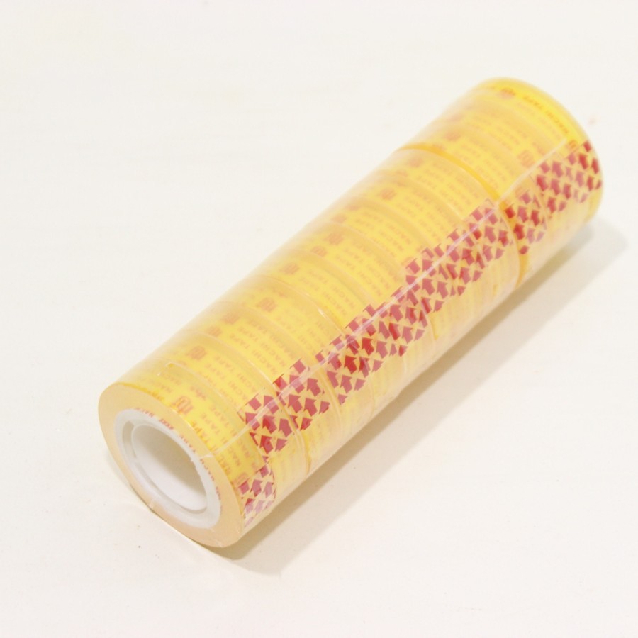 

12 roll / pcs Isolasi / Selotip Tape Nachi 12 mm x 25 yard