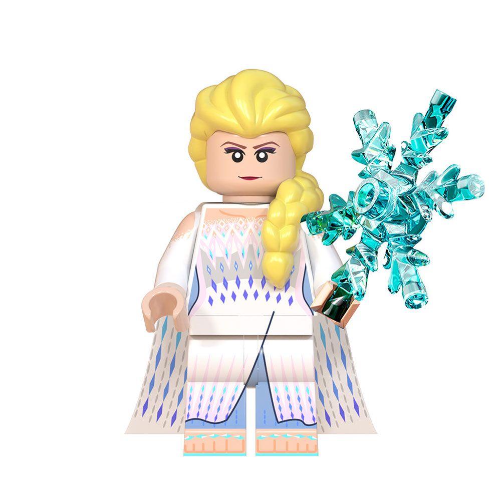 R-FLOWER Figurines Mainan Action Frozen Princess Baru