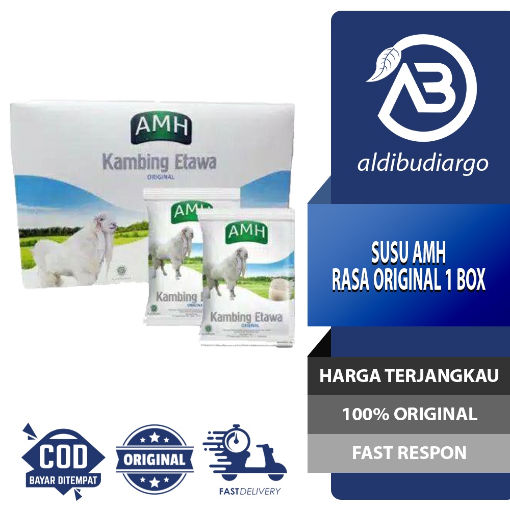 

SUSU KAMBING ETAWA AMH ORIGINAL RASA VANILLA ISI 10 SACHET