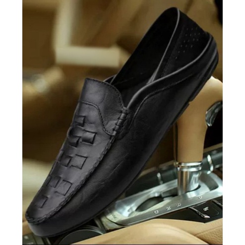 ROPE  - slip On Pria Casual Terbaru hitam coklat model kekinian