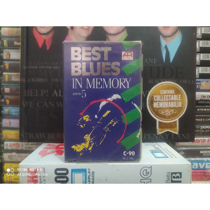 Kaset Pita : BEST BLUES IN MEMORY PART. 5 (Basf C-90).