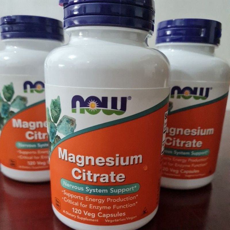 NOW MAGNESIUM CITRATE