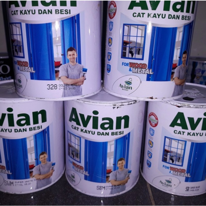 cat minyak/cat kayu&besi/cat kayu/cat besi AVIAN