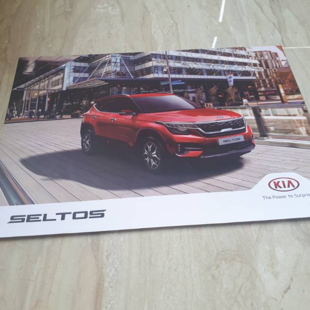 Brosur Mobil Kia Seltos 2019 Leaflet Shopee Indonesia