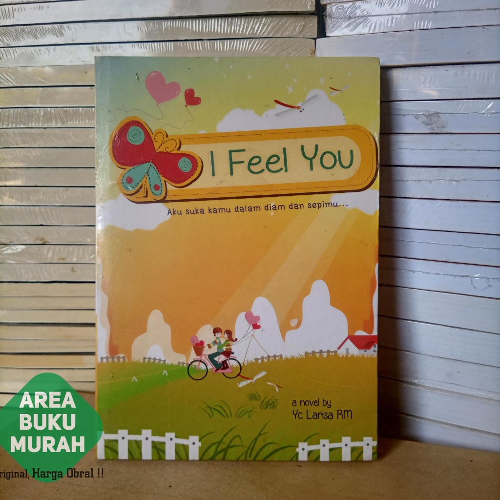 Novel I Feel You YC Larisa RM area buku murah