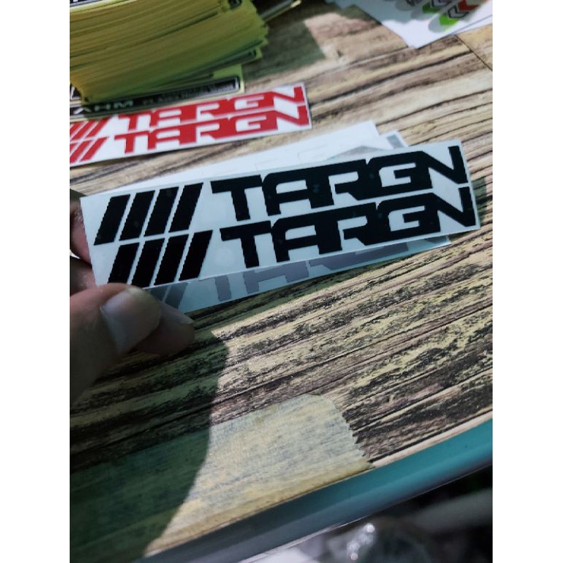 STICKER TARGN TEAM AROGAN NEW CUTTING