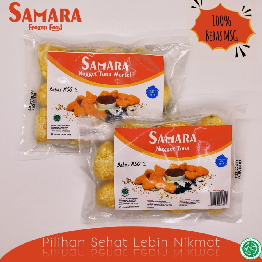 

Samara - Nugget Tuna Non MSG & Pengawet berat (200gr)