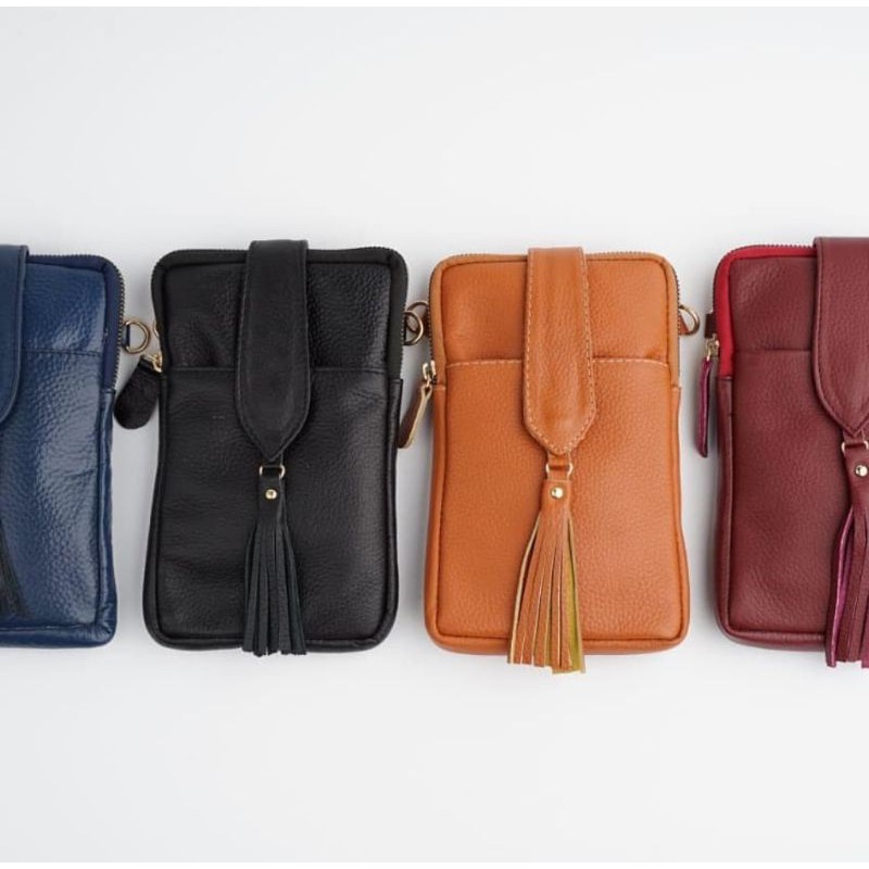 tas hp asli kulit garut sukaregang