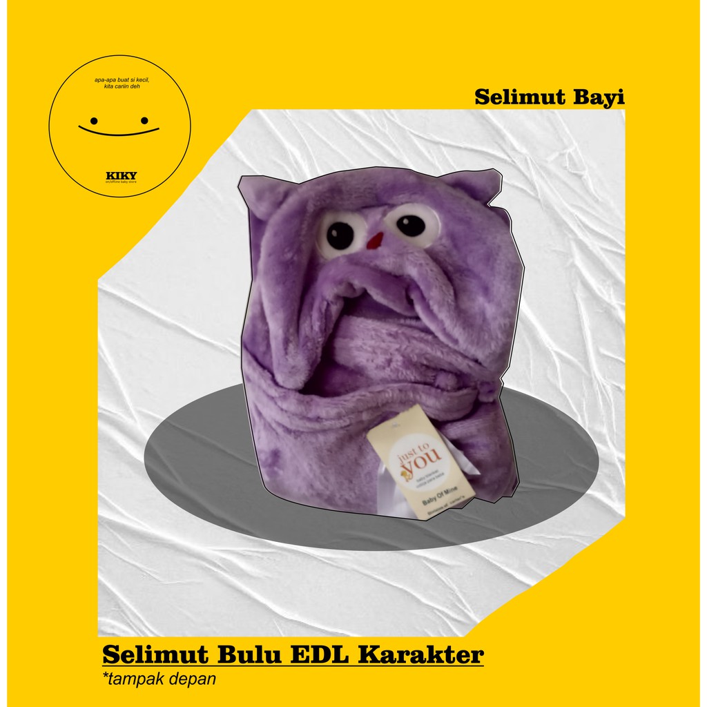 Selimut Bulu Karakter EDL Best To You