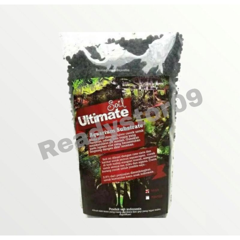 Ultimate Soil Aquarium Aquascaoe substrate media tanam aquscape 1kg