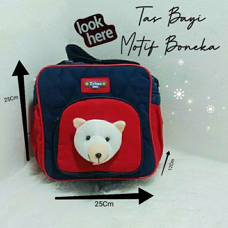 TAS BAYI KECIL - TAS TRINA BABY Uk T25cm x L12cm x P25cm