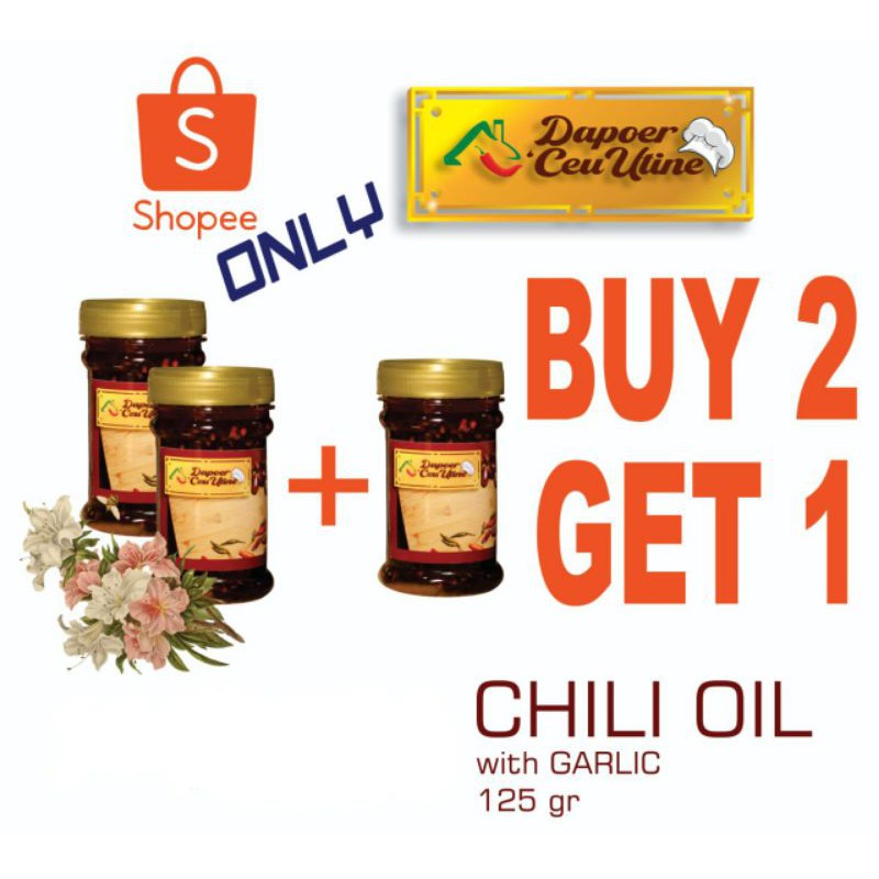 

Chili Oil with Garlic by DAPOER CEU UTINE PROMO Beli 2 GRATIS 1