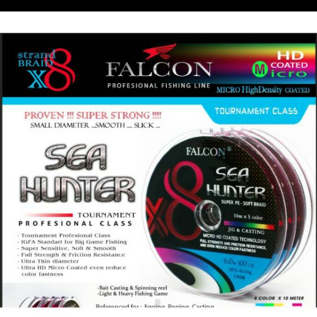 PE Falcon Sea Hunter X8