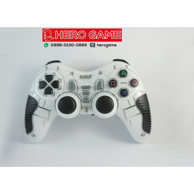 Stick Pc Wireless Gamepad Single Tanpa Kabel Untuk Ps2 Ps3 Laptop