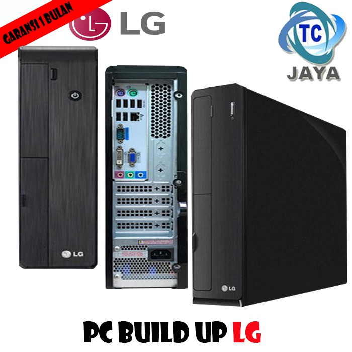 Mini PC Komputer Rakitan Built Up LG Slim Plus Monitor