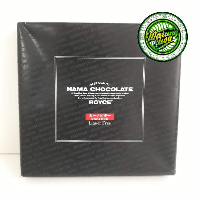 

royce nama chocolate ghana bitter - cokelat nama ghana bitter 125 gram