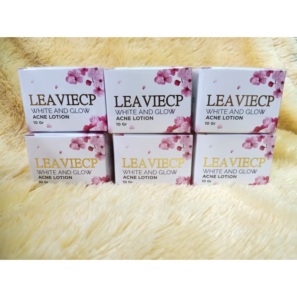 LEAVIECP white &amp; glow acne lotion 10GR ~ ORIGINAL 100%