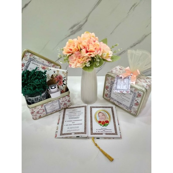 Souvenir Tahlilan Buku Yasin hard cover mengenang 40 hari/100 hari/haul/souvenir tahlilan/yasin