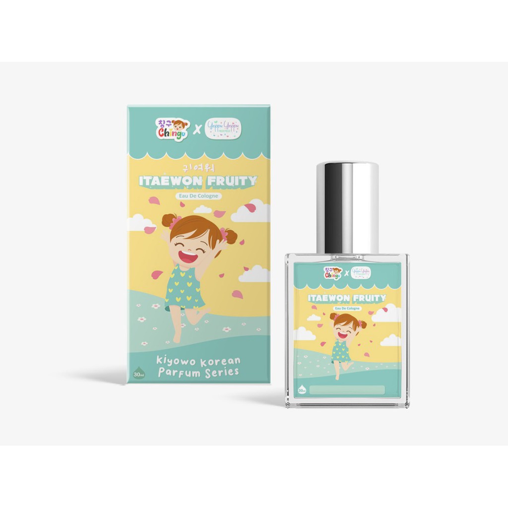 KOREAN PARFUM SERIES BPOM BY CHINGU X YEPPU YEPPU KIYOWO 30 ml SPRAY