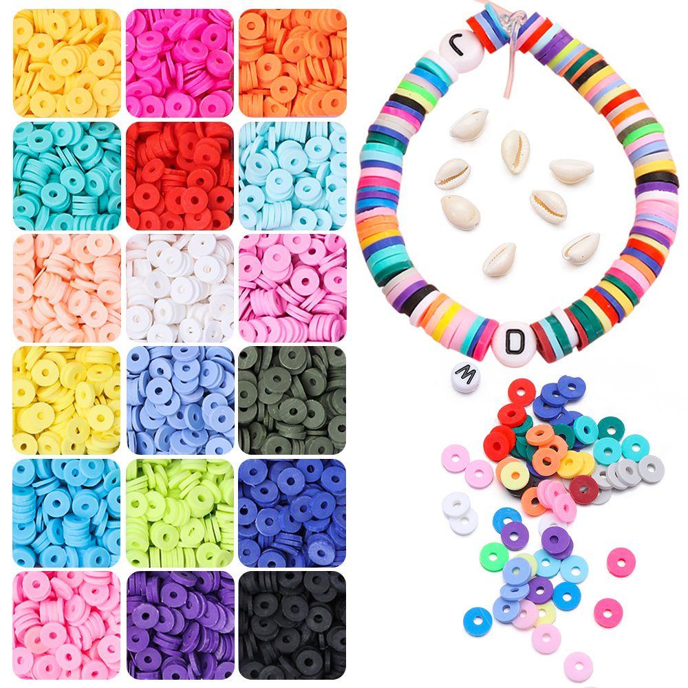 Lily 4800pcs Polymer Clay Pendant DIY Craft Kit Jump Rings Membuat Perhiasan Sets