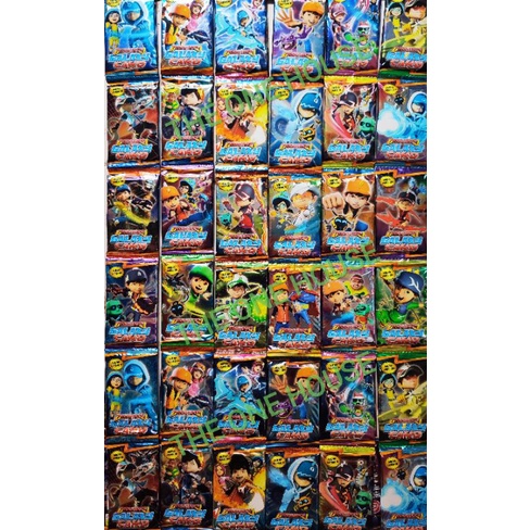 KARTU BOBOIBOY TRADING CARD BOBOIBOY GALAXY CARD ISI 10PCS/BUNGKUS