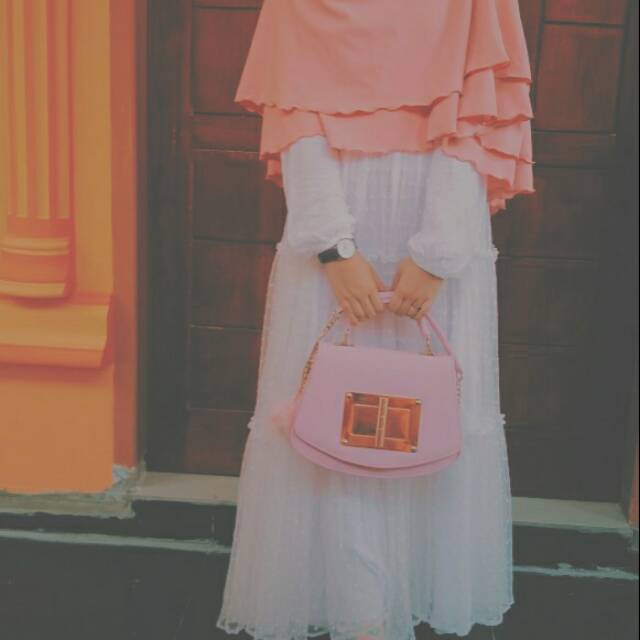 LEPAS BUNDLING PRELOVED RUBIA DRESS DAN ZARIFA KHIMAR ATELIER ANGELINA