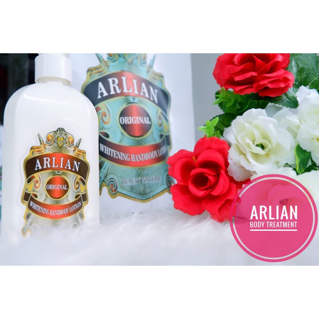 ORIGINAL ARLIAN Lotion Pemutih Badan BPOM HALAL MUI Skin Whitening Cream Skincare Wanita BodyLotion