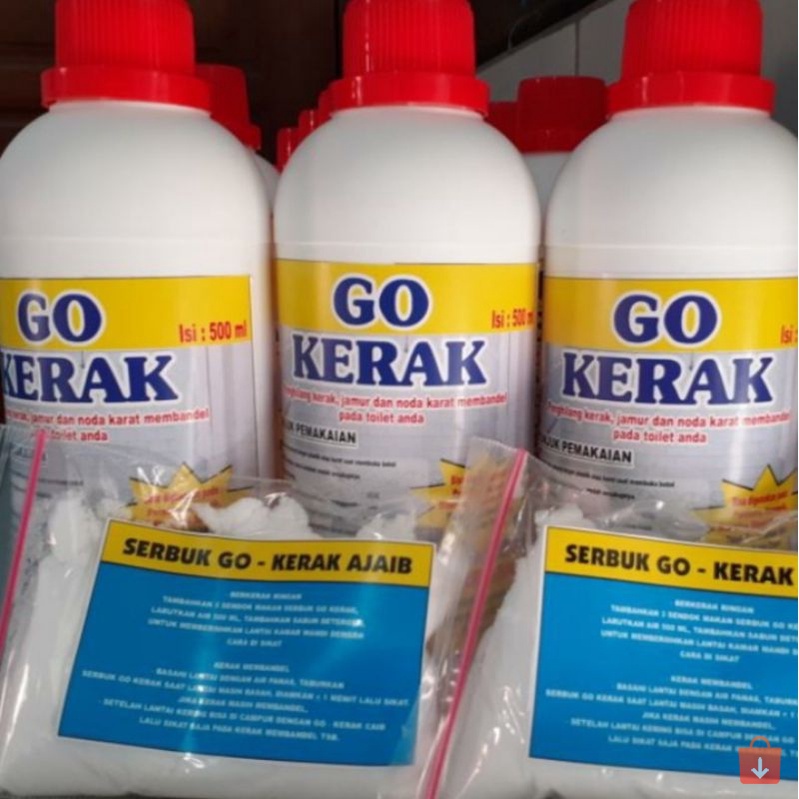 GO KERAK PEMBERSIH TOILET/PEMBERSIH KAMAR MANDI/PEMBERSIH WC