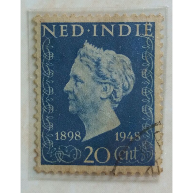 

Perangko Ned Indie 50 Tahun Ratu Wilhelmina (1948) 20 Cent Used