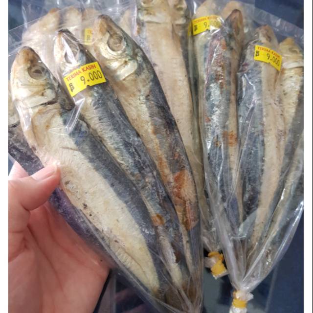 

Ikan asin TBA kacang skw