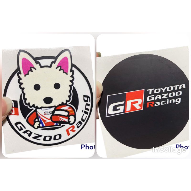 sticker jdm GR Gazoo racing