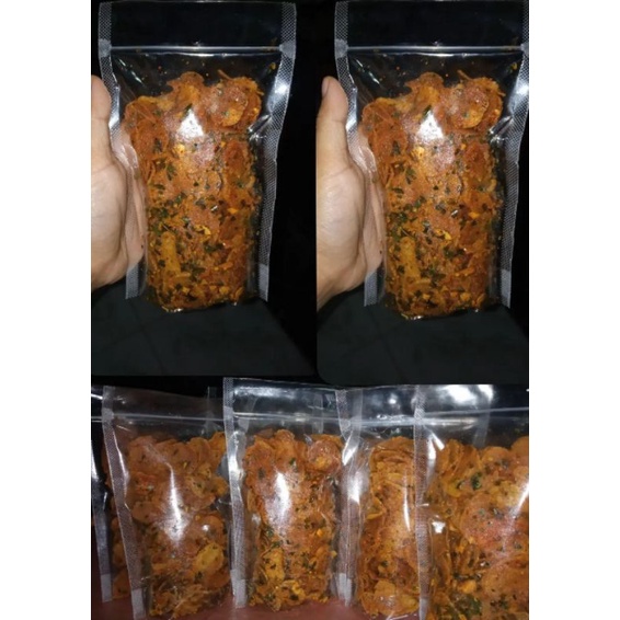 

Keripik Pedas Endoy/Basreng Tanpa Ikan/Cemilan Pedas/Keripik Pedas