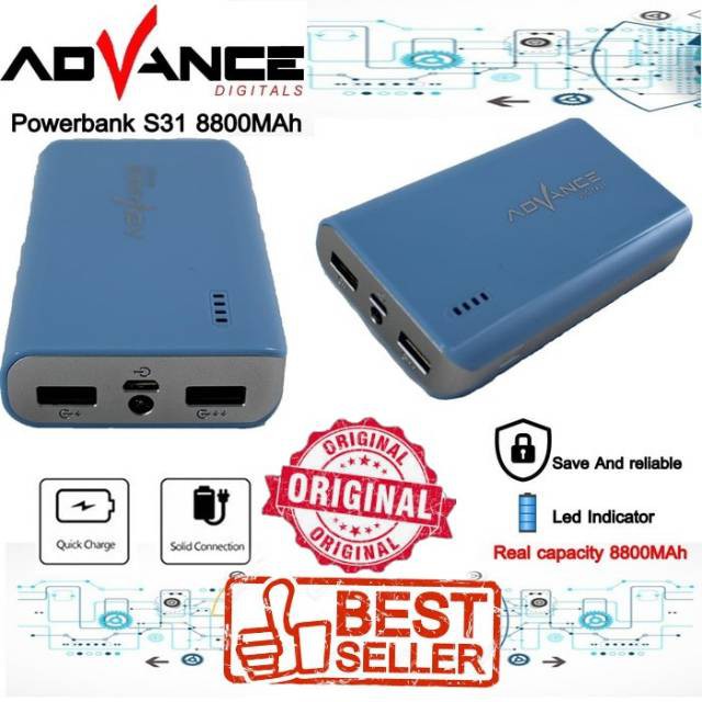 ADVANCE Power Bank S31 8800mAh