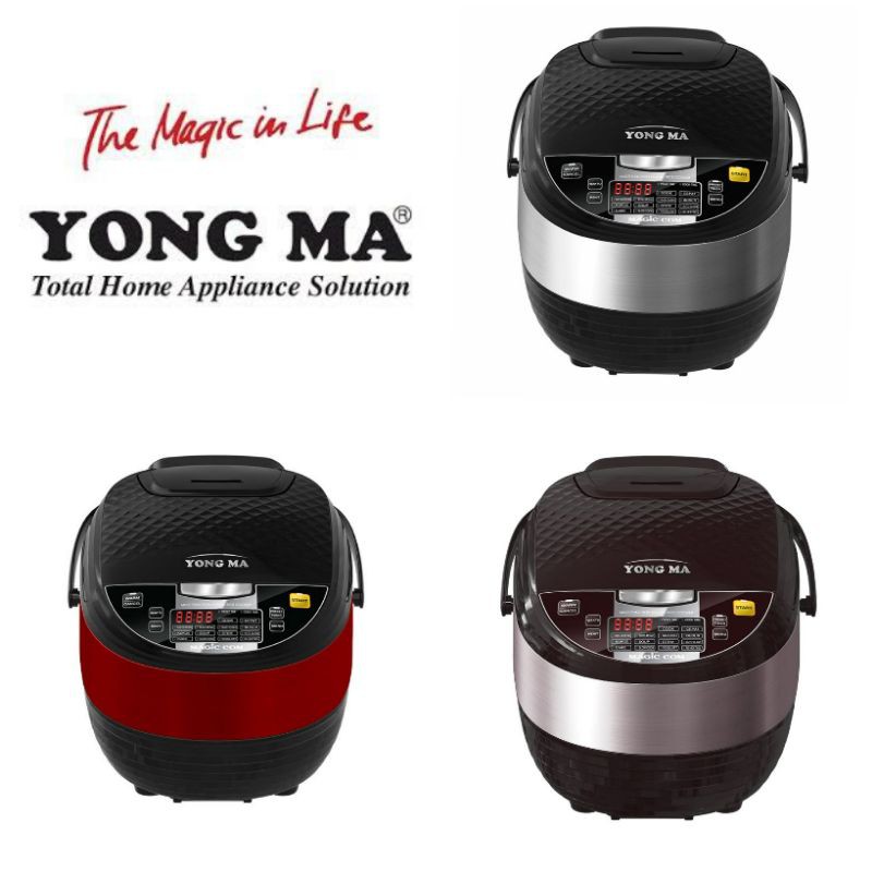 Magic Com Yongma SMC 8027 2 Liter Rice Cooker Yongma 8027 Penanak Nasi Yongma 8027 Yong Ma