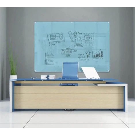 

Papan Tulis White Board Acrylic Dry Erase - Heritage Blue