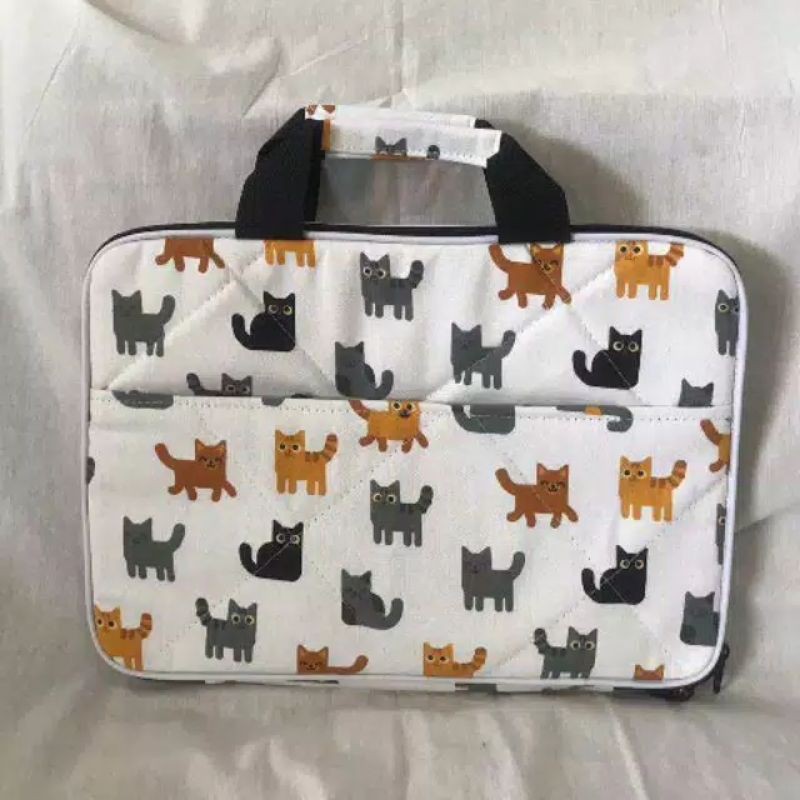 Laptop Kanvas Motif Tas Laptop Jinjing